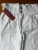 Jeans bianchi paperbag Missguided