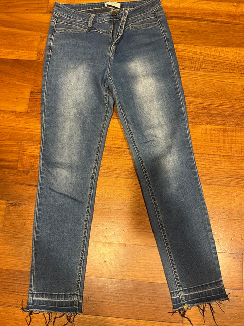 Jeans skinny cropped chamomile tea