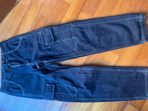 Jeans wide leg cargo Berksha