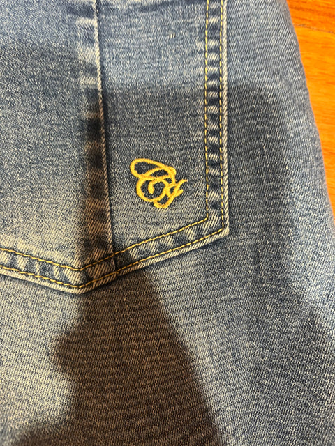 Jeans skinny cropped chamomile tea