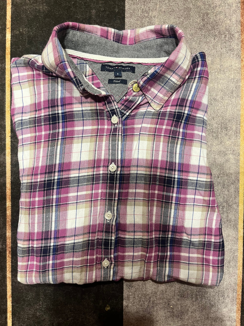 Tommy Hilfiger women's shirt size 8 - fitted - 42IT M's boutique