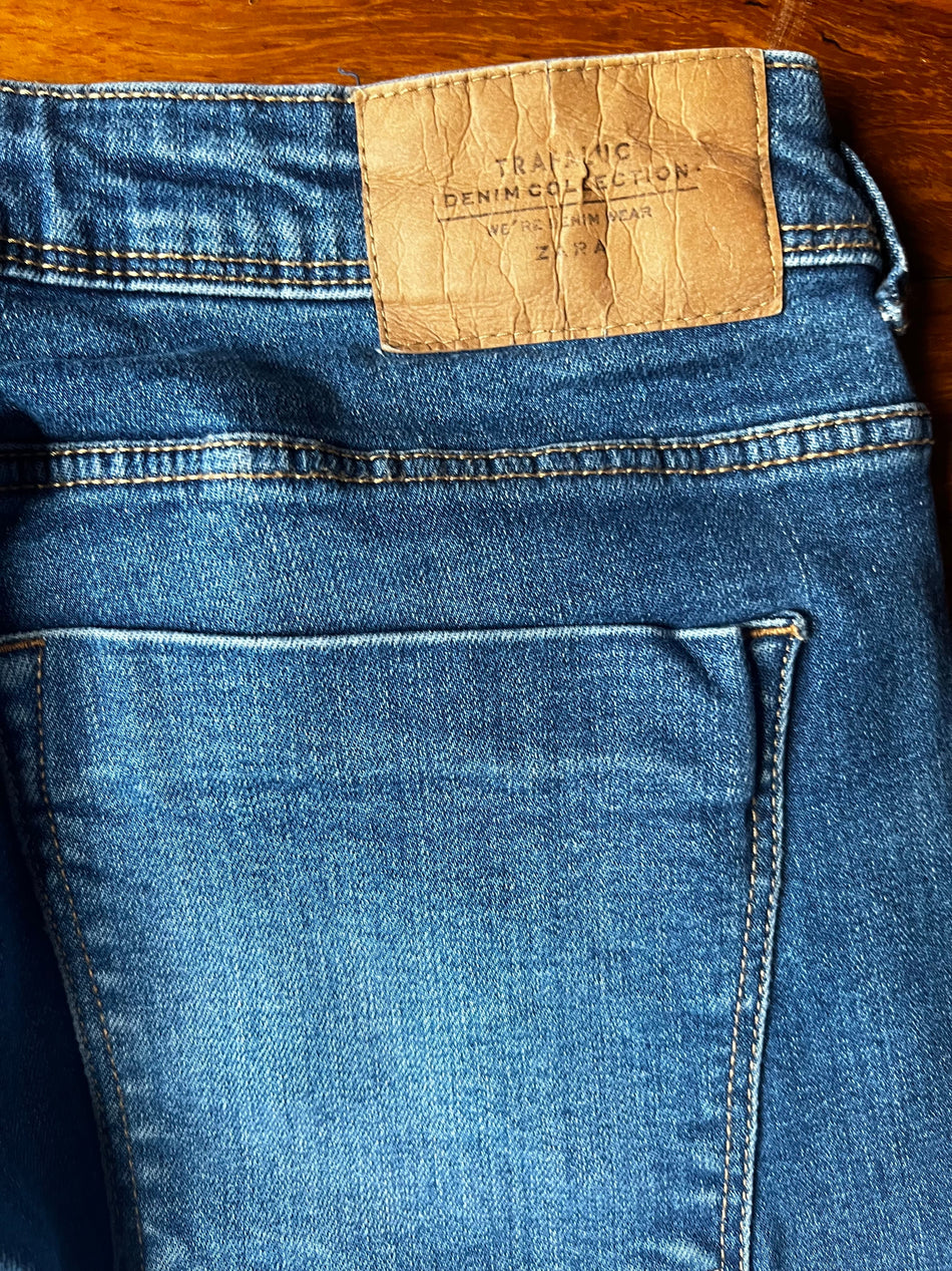 Zara Trafaluc skinny jeans, mid-rise, classic wash – size 40 IT (w28/30) M's boutique